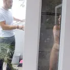 Ana Rose in 'Shower Stalker Insemination'